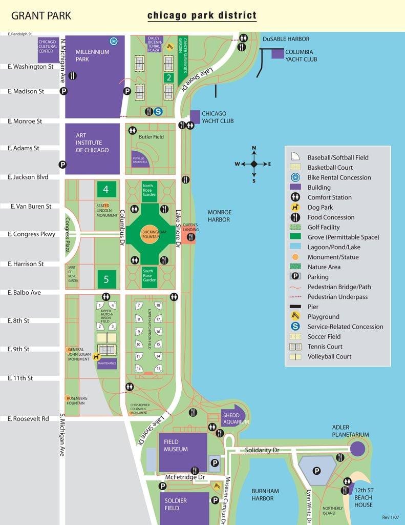 kart Qrant-park Chicago