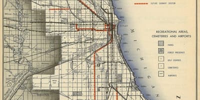 Metro xəritəsi Chicago