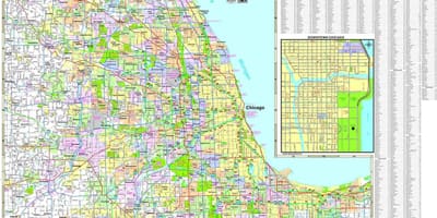 Kart avtomobil yollarının Chicago